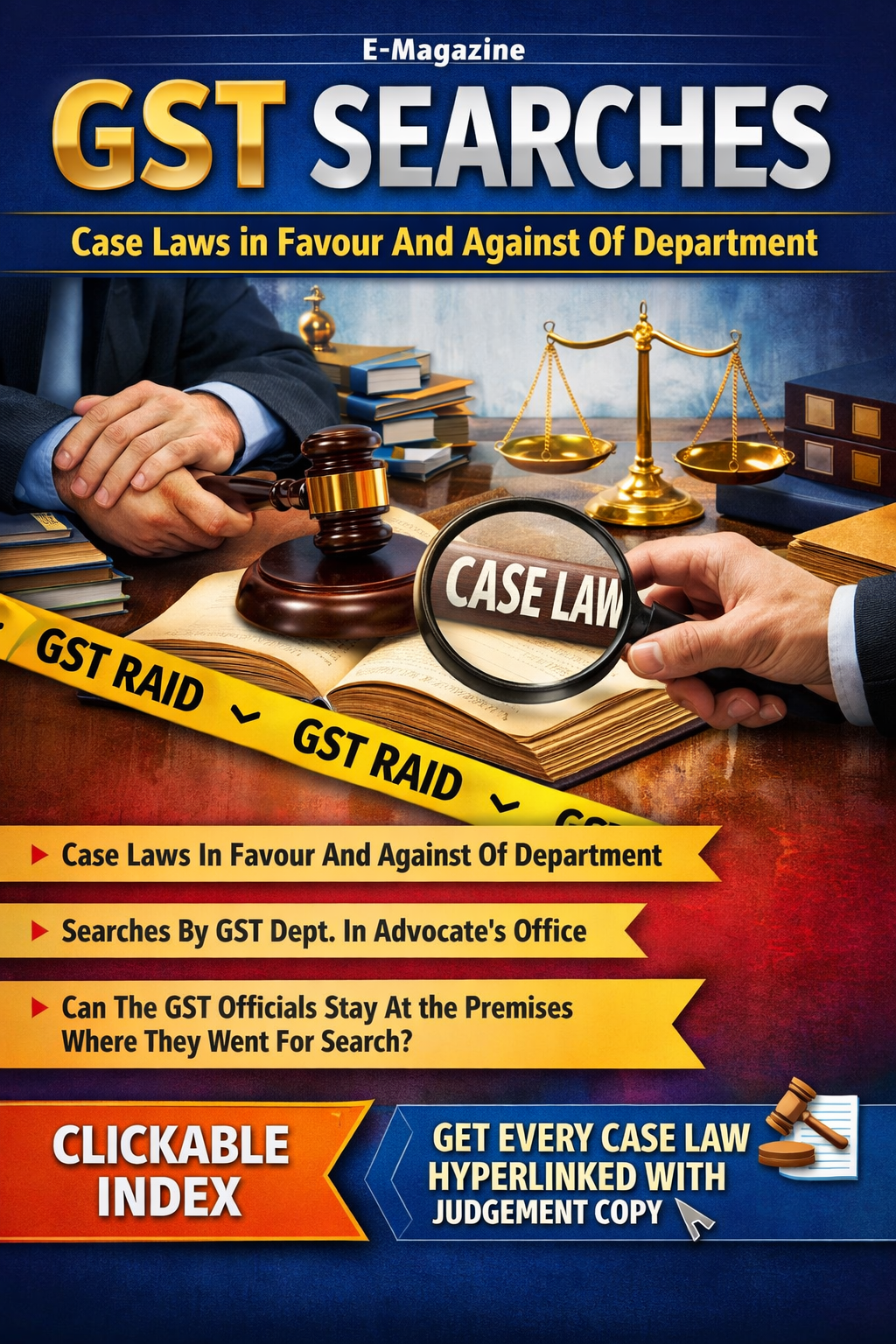 GST Searches: Case Laws In Favour And Against the Department (Updated Till January 2026) GST Searches: Case Laws In Favour And Against the Department (Updated Till January 2026)