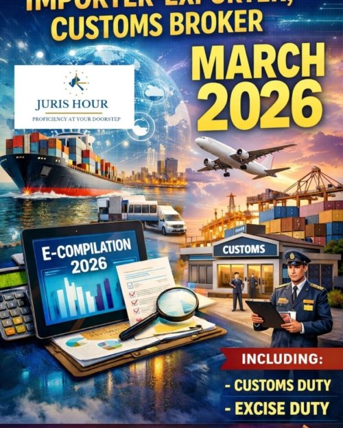 E-Compilation For Importer-Exporter, Customs Broker : March 2026