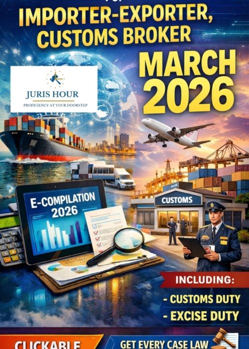 Home E-Compilation For Importer-Exporter, Customs Broker : March 2026