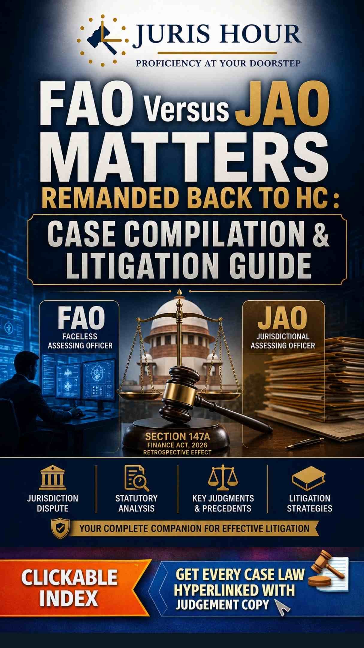 FAO Versus JAO Matters Remanded Back To HC : CASE COMPILATION & LITIGATION GUIDE FAO Versus JAO Matters Remanded Back To HC : CASE COMPILATION & LITIGATION GUIDE