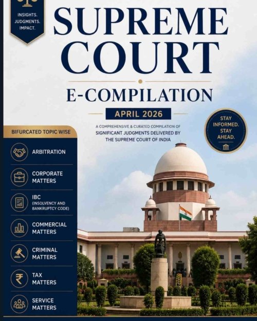 Supreme Court Judgements E-Compilation - April 2026