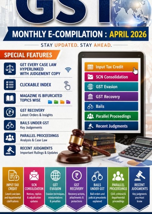 Home GST Judgments E-Compilation - April 2026