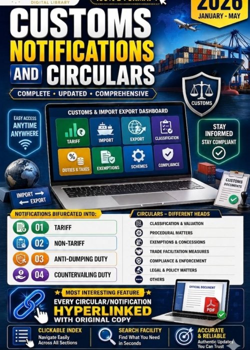 Customs Notifications & Circulars (January – May 2026)