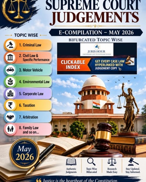 Supreme Court Judgements E-Compilation – May 2026