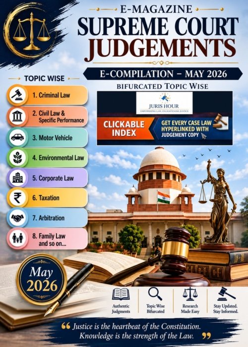 Supreme Court Judgements E-Compilation – May 2026