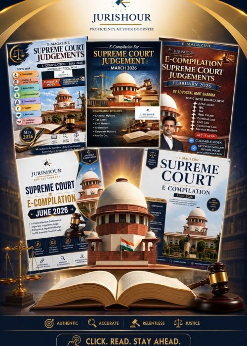 Supreme Court Judgments E-Magazine – 5 Month Combo (2026)