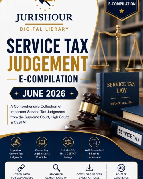 Service Tax Judgement E-Compilation : June 2026