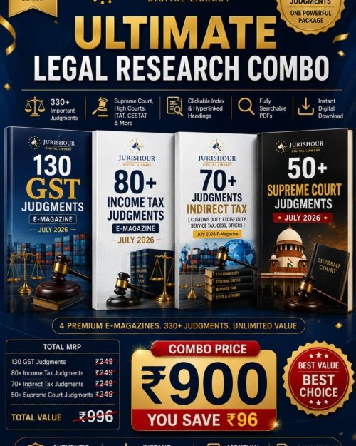 JurisHour Ultimate Legal Research Combo – 4 Premium E-Magazines at an Unbeatable Price
