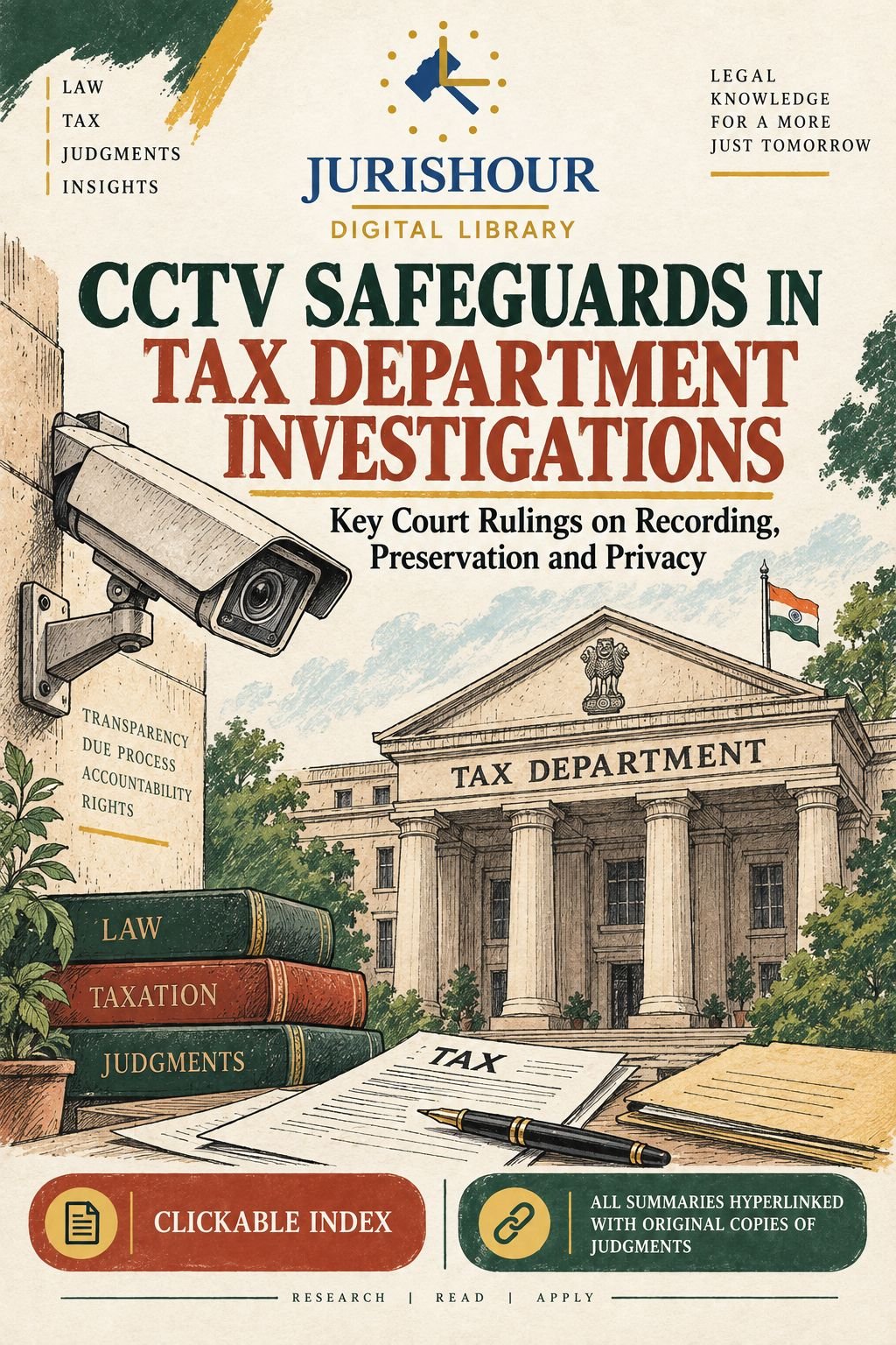 CCTV Safeguards in the Tax Dept. Investigations: CASE COMPILATION on Recording, Preservation and Privacy CCTV Safeguards in the Tax Dept. Investigations: CASE COMPILATION on Recording, Preservation and Privacy